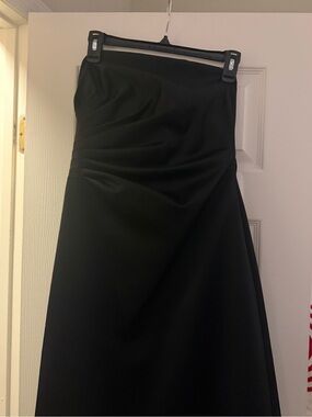 Night Way Collections Black Strapless Maxi Dress